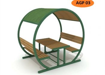 Metal Çatılı Piknik Masası (AGP 03)