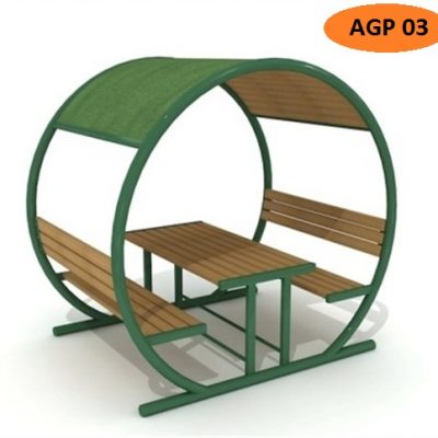 Metal Çatılı Piknik Masası (AGP 03)