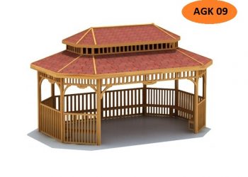 Ahşap Kamelya (AGK 09)